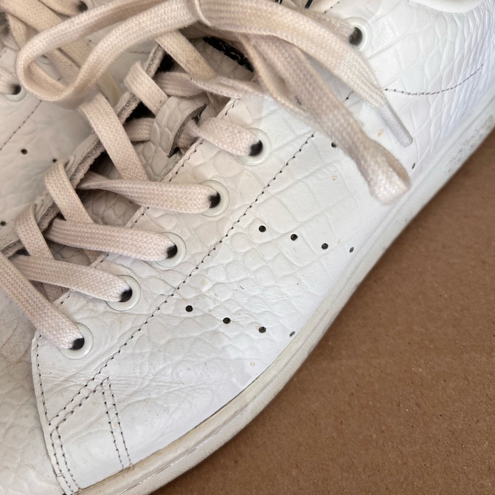 Stan Smith classic sneakers size 12 , camo and reptile skin look - Picture 2 of 5
